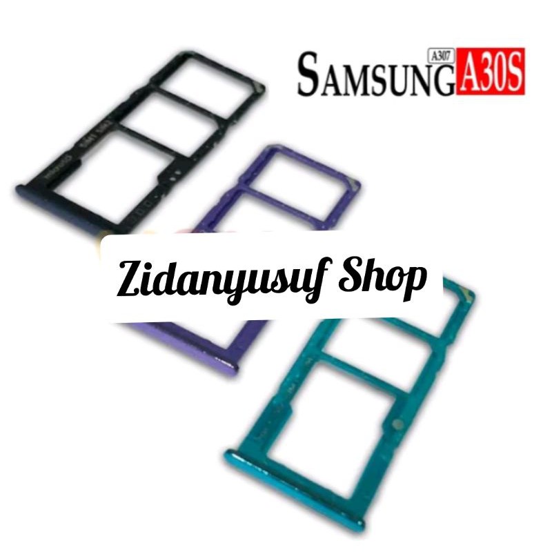 SIMTRAY SIMLOCK SLOT KARTU TEMPAT SIM SAMSUNG A30S / A307 SLOT SIMCARD