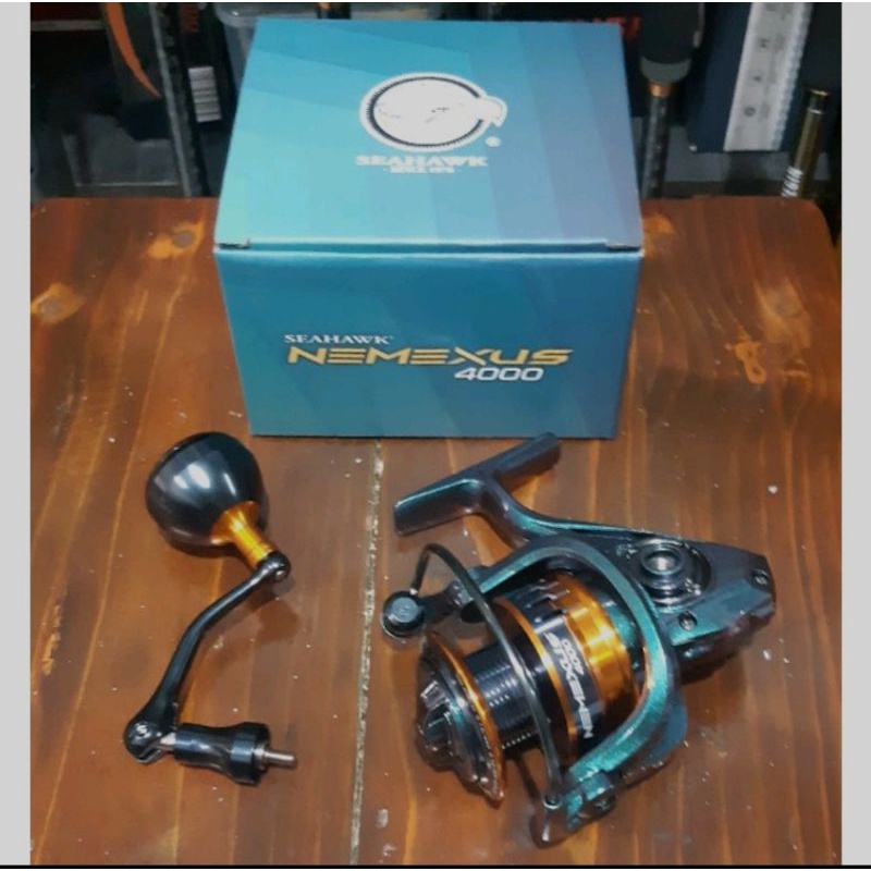 Reel seahawk nemexus 4000 power handle
