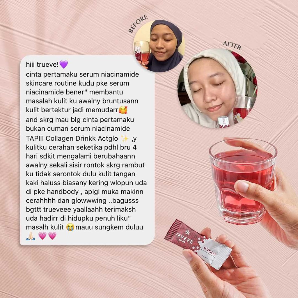 TRUEVE ACTGLO Collagen Drink