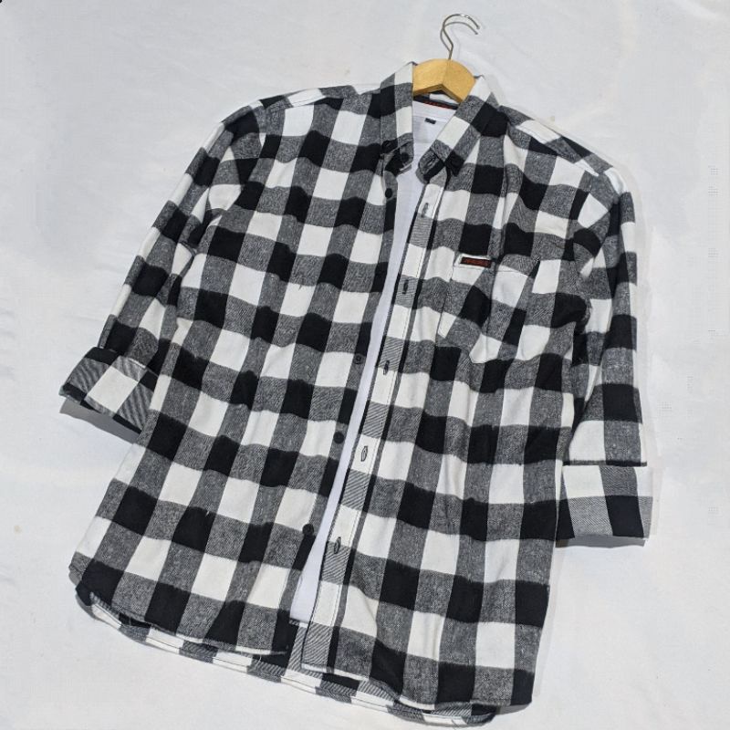 flanel pria wanita panjang kemeja flannel best seller atasan flanel wanita kemeja wanita fashion flanel wanita distro-Fw2