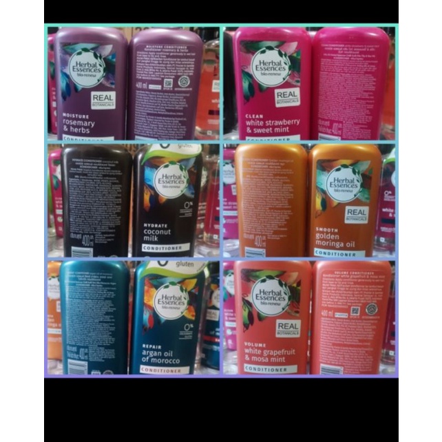 HERBAL ESSENCESS CONDITIONER 400ML