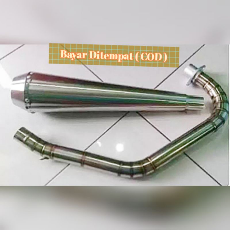 Knalpot Japstyle Byson Vixion tiger Megapro Satria PCX