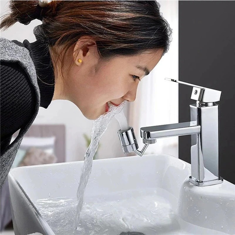 Bisa COD Filter Keran Air Flexible Neck 720 Derajat Extender Faucet Spray Head - YEFUI H5607