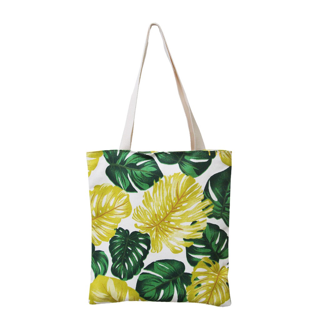 

Gramedia Bandung - Nature Assorted Summmer Leaf - Totebag