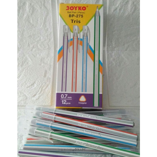 

JOYKO BALL PEN PENA JOYKO BP-275 TRIS 0,7mm TINTA HITAM