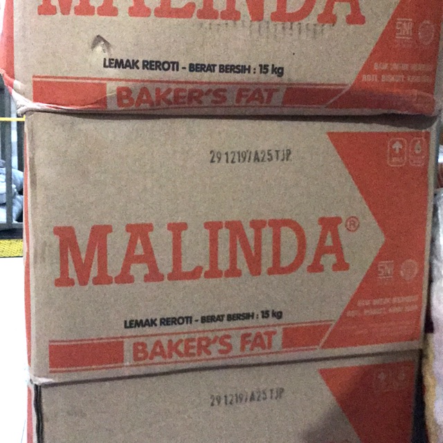 

Mentega Putih Malinda Baker's Fat 15kg - Gosend Only !_