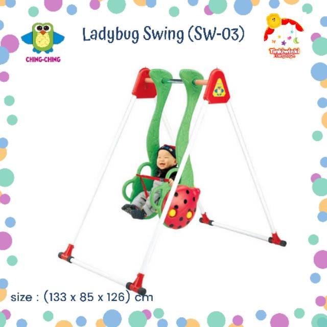 Ayunan Ching-ching Ladybug Swing (SW-03)