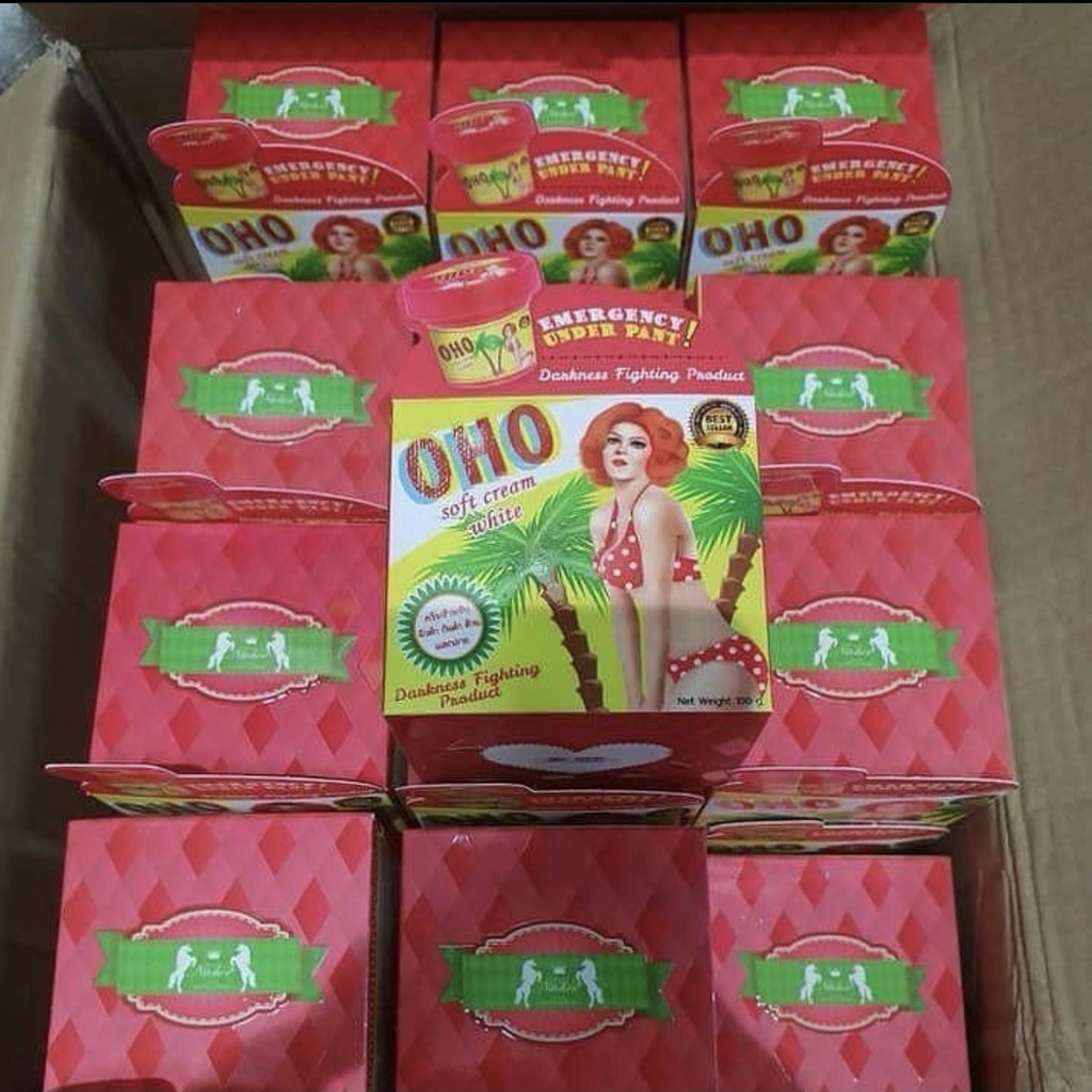 OHO WHITENING UNDERARM CREAM AND SOAP ORIGINAL THAILAND 100%