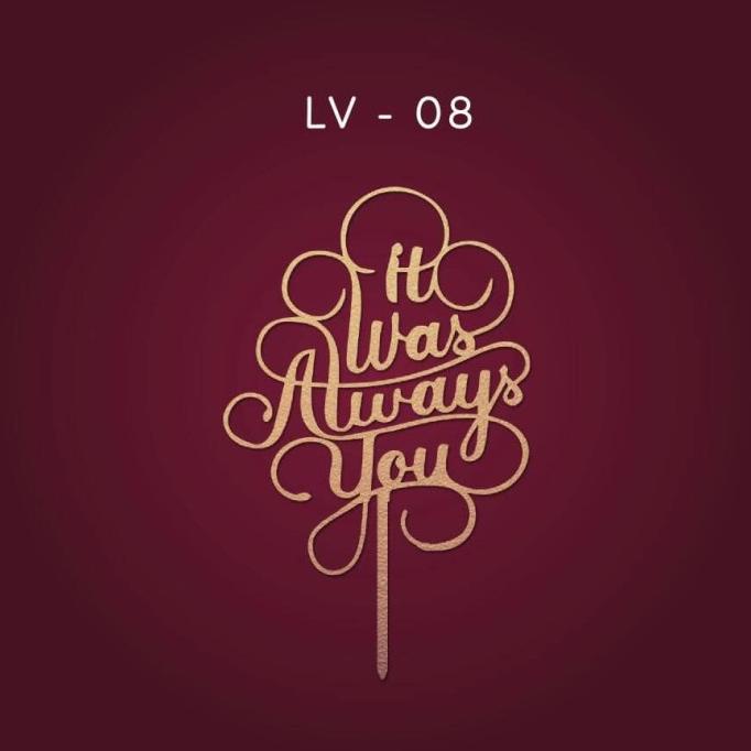 LV-08 / HIASAN KUE / CAKE TOPPER / TOPPER helloto99 Murah