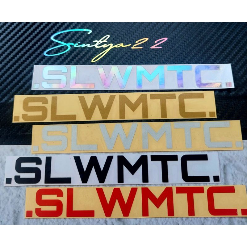 

STICKER SL WMTC CUTTING