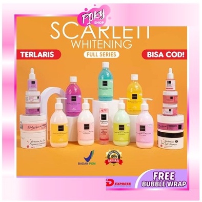 POKY - Scarlett Whitening Series Paket Lengkap Scarlet 1