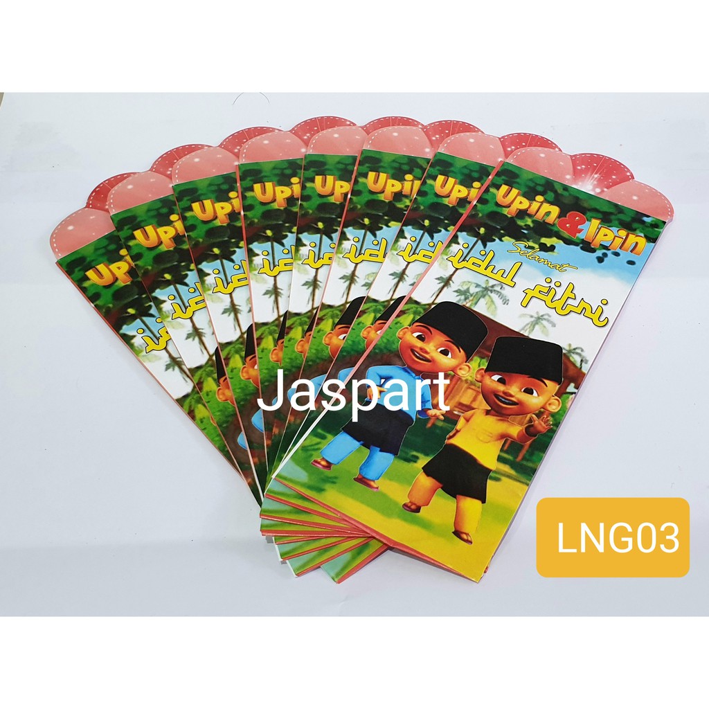 ANGPAO AMPLOP PANJANG LEBARAN IDUL FITRI 2023 AMPLOP LEBARAN KARAKTER LUCU MURAH MERIAH