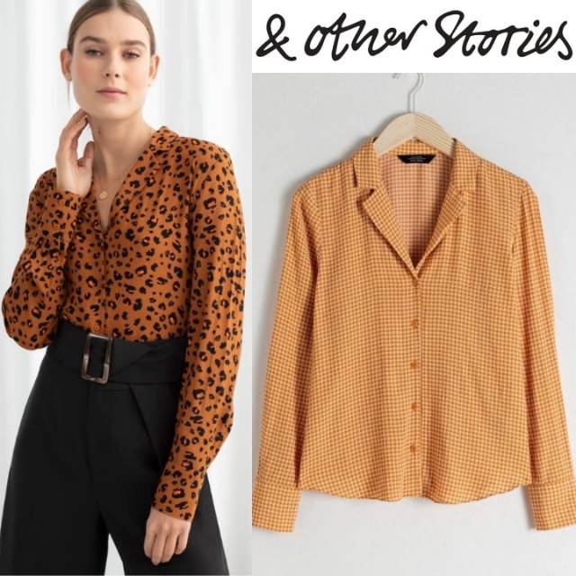 & Other Stories Botton Up Blouse