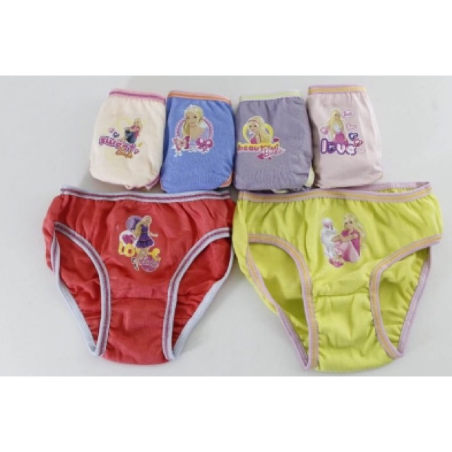 Underware Barbie B / pakaian anak murah