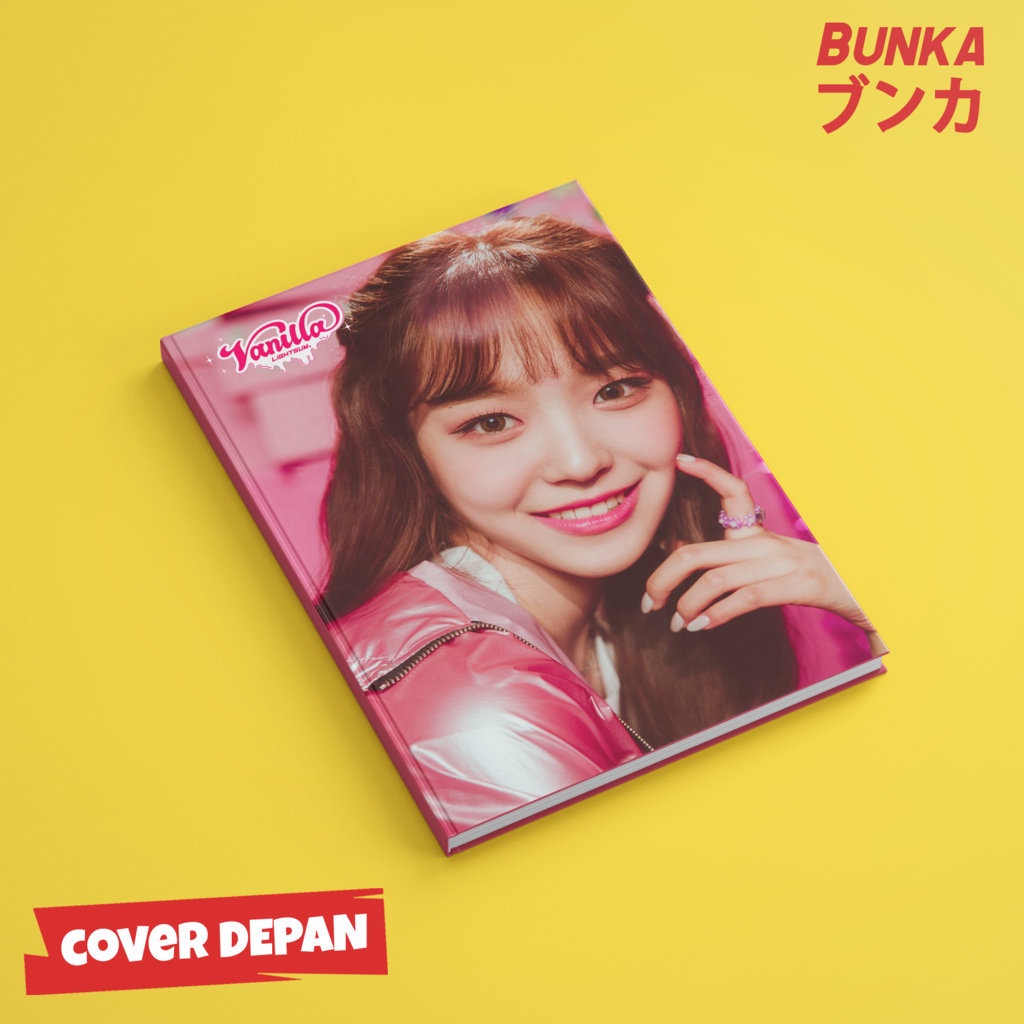 

Notebook KPOP Lightsum Vanilla Yujeong Hardcover A5 Buku Tulis Catatan Notes Agenda Planner Jurnal
