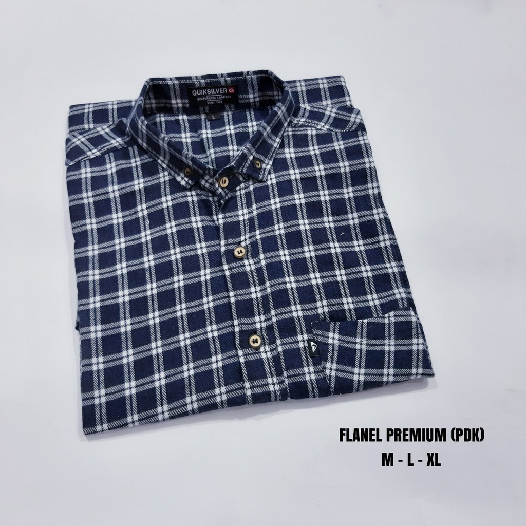 TERMURAH !! Kemeja Flanel Surfing Lengan Pendek Original