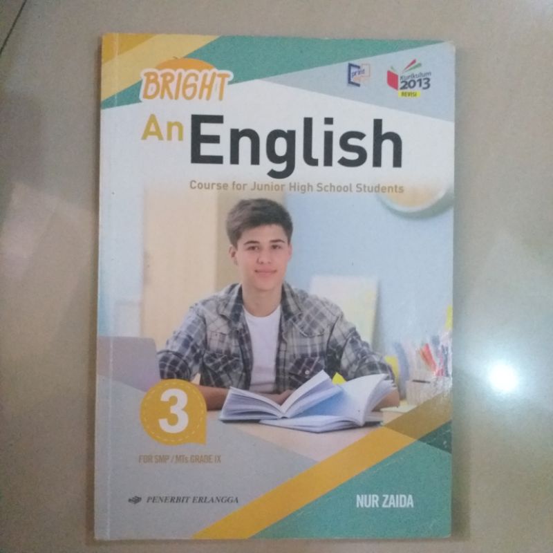 Buku Paket Inggris Erlangga kelas 3 SMP