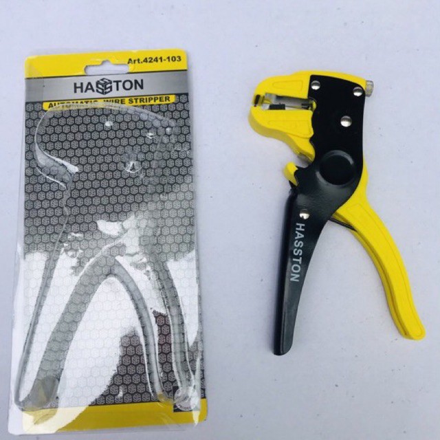 Tang Kupas Potong Kabel 2in1 Automatic Wire Stripper - HASSTON PROHEX 4241-103