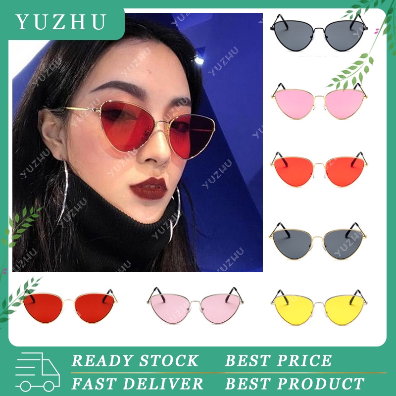 (YUZHU) Ready Stock Kacamata Sunglasses Wanita  Anti UV  Kacamata Murah Wanita