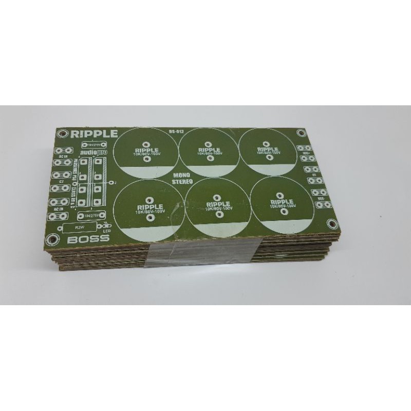 Pcb tempat Elco isi 6 fiber