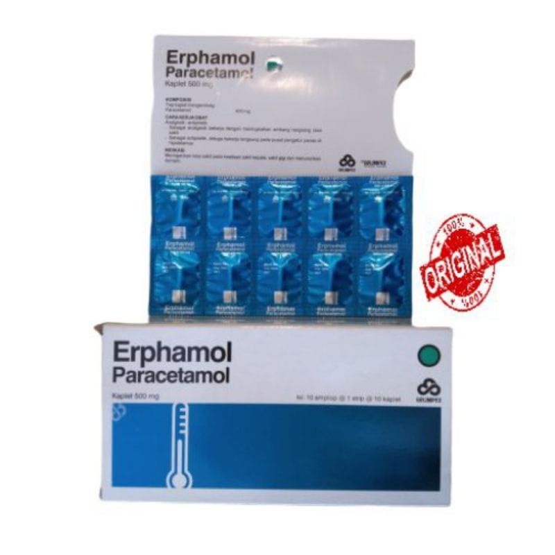 Erphamol Paracetamol Strip 10's