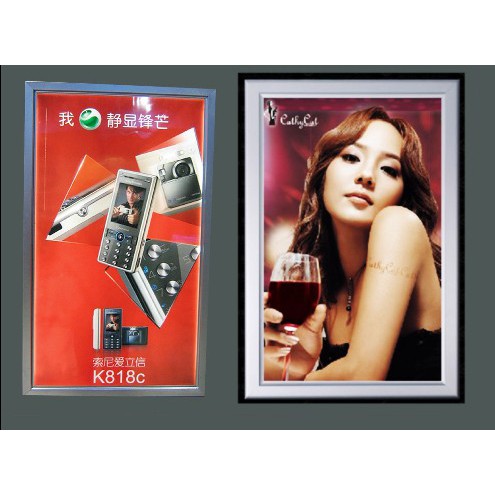 slim light box super tipis led frame menu