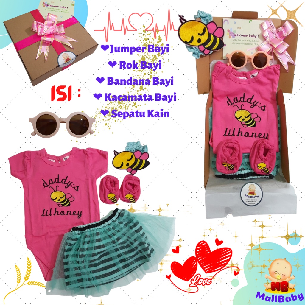 Kado Bayi Cewek Hampers Baby Girl Gift Set Premium