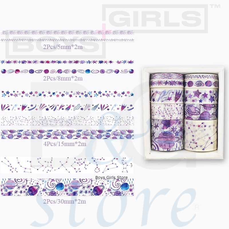 

Moonovol Stiker Kertas Buku Washi Tape Decorative Scrapbooking - WT54