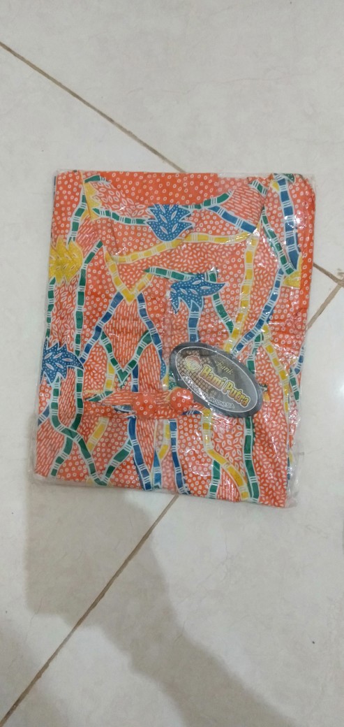 Kardigan Bolero Batik Kerja Wanita Warna Cerah