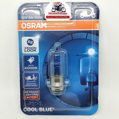 L261 | 35W OSRAM VND Lampu Depan Bohlam H6 Motor Supra Revo Jupiter Vega Mio Beat Xride Xeon Satria