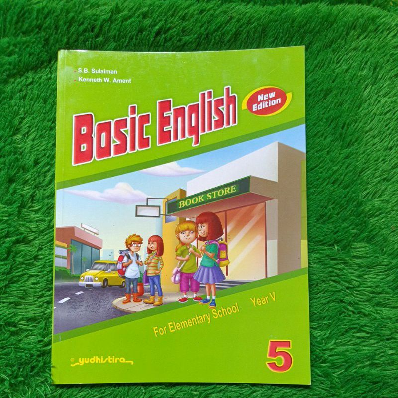 Jual ORIGINAL BUKU BAHASA INGGRIS BASIC ENGLISH KELAS 5 SD | Shopee ...