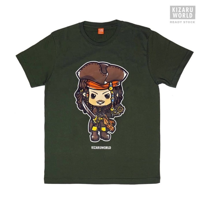 KAOS JACK SPARROW PIRATES OF THE CARIBBEAN PACKAGE - KIZARU