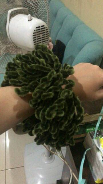 Ikat rambut ubur jumbo/ ikat rambut cendol / cepol