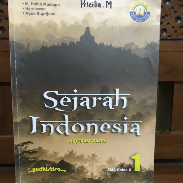 Jual Buku Sejarah Indonesia Kelas X Yudhistira | Shopee Indonesia