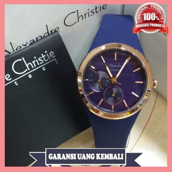 Jam Tangan Wanita Alexandre Christie Original AC2663 New Arrival Simple