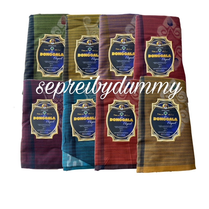 Sarung DONGGALA A1 222 Motif SAKURA 3D habib abdillah abd. kadir donggala asli