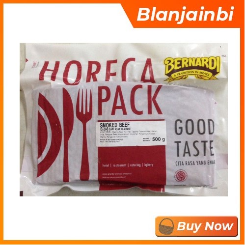 

Bernardi Smoked Beef 500 gram Bandung Area