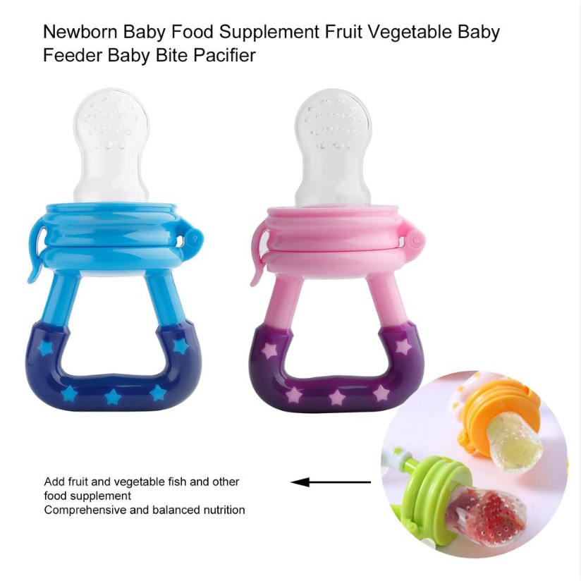 Empeng Buah/Sayuran Bayi Baby Food Feeder Baby Fruit Pacifier  Bahan Silicone CBKS LC