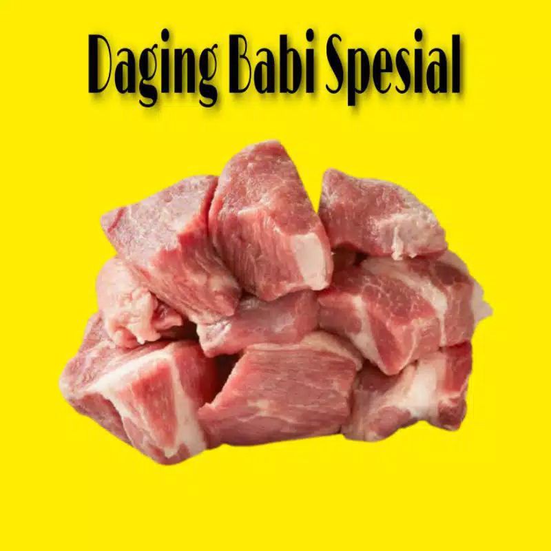 

Daging Babi Muda Spesial (Kota Malang)