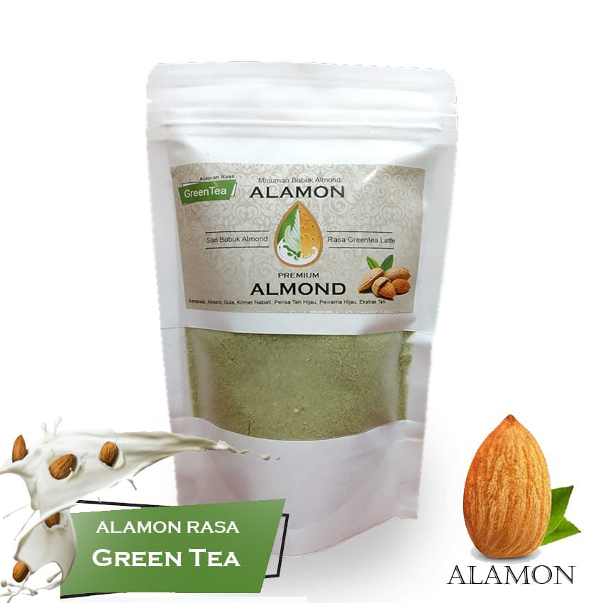 

Susu Almond Bubuk - Alamond - Rasa Green Tea Teh Hijau| ASI BOOSTER | Minuman Kesehatan