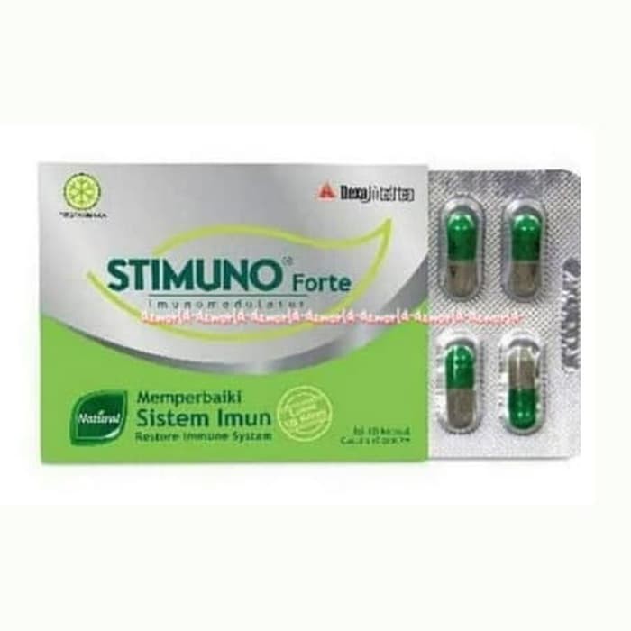 Stimuno Forte Vitamin 10kapsul Untuk Memperbaiki Sistim Imun Yang Rusak Vitamin