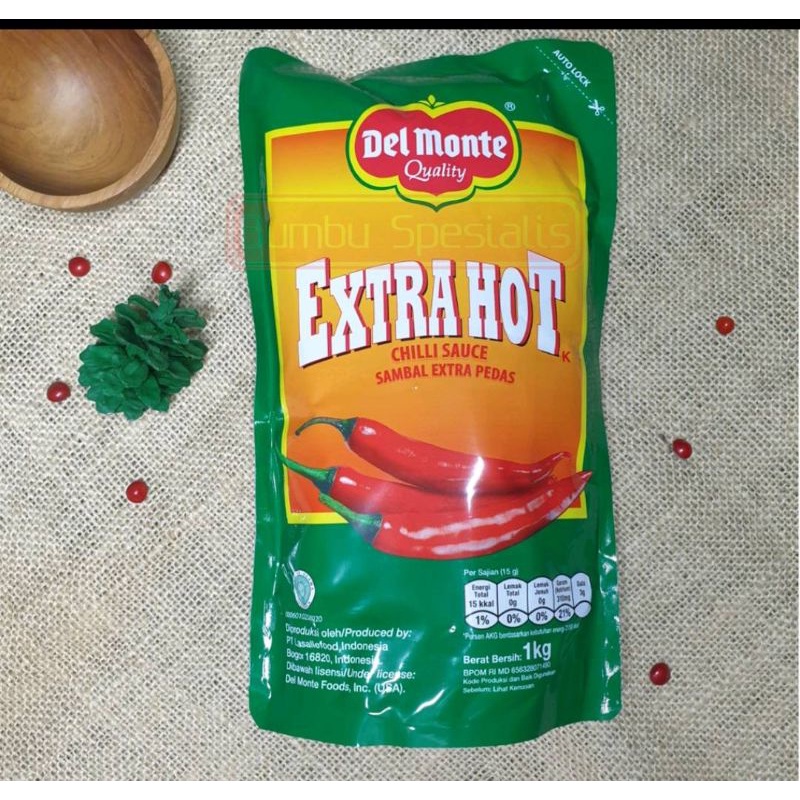 

Saus Sambal ExtraHot 1kg Delmonte