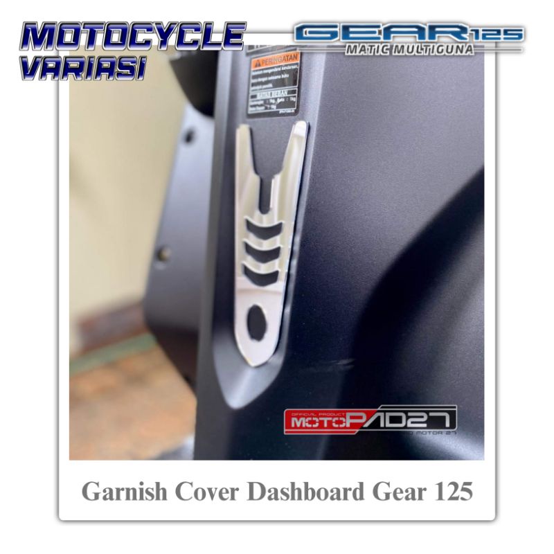 Garnish Cover Dashboard Yamaha Gear 125 Cover Dashbor Yamaha Gear 2022