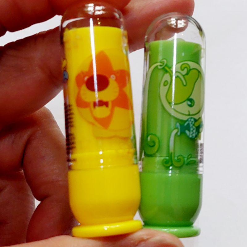 Lipstik Anak rasa buah 2 pcs Lipbalm anak aroma buah