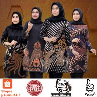  TUNIK  ATASAN BATIK  MODERN BATIK  PEKALONGAN  SERAGAMAN 