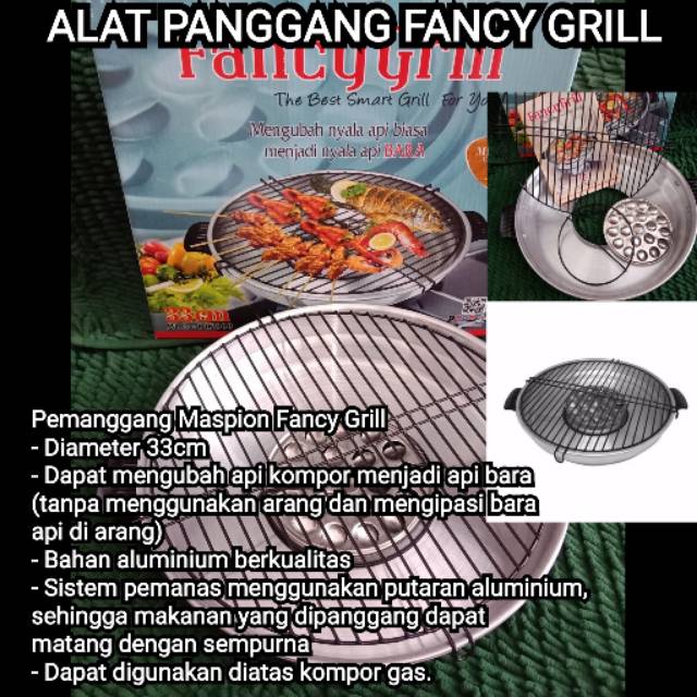 Alat Bakar Ikan Di Kompor Gas