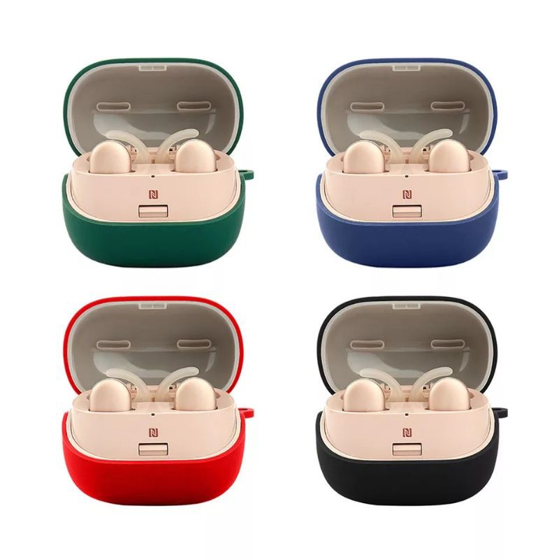 Case Casing Silicone Protective Earphone Sony WF- SP900 + Carabiner