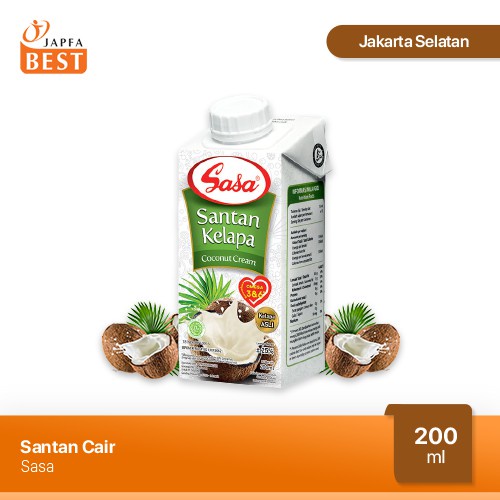 Sasa Santan Cair 200 ml