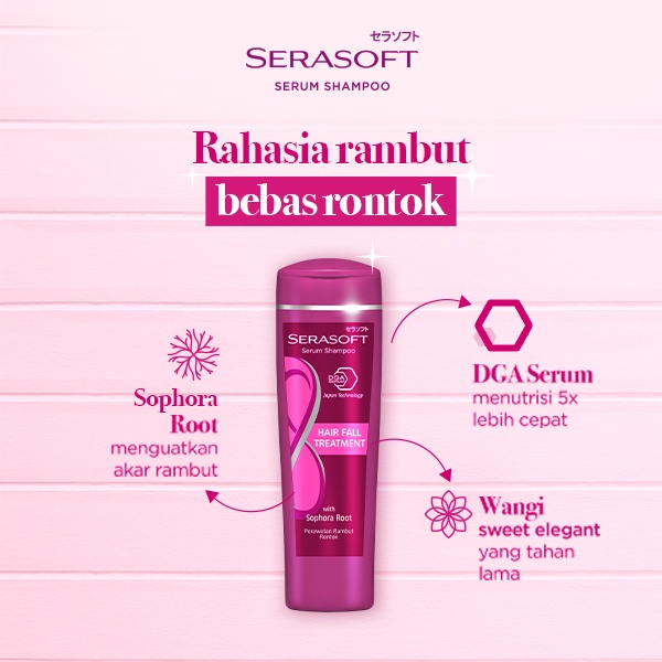 Serasoft Serum Shampoo Botol 170ML