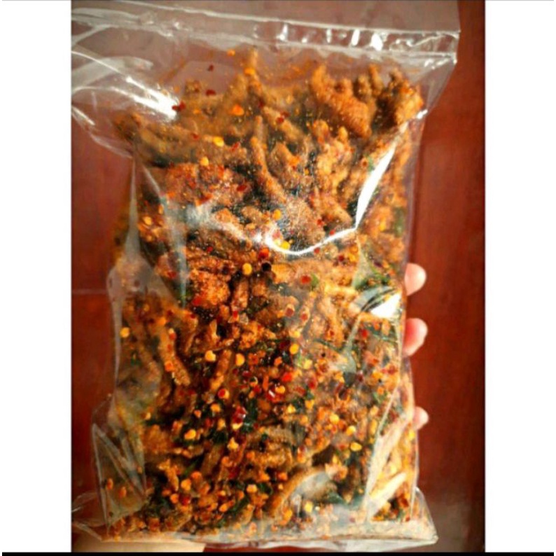 

ENAK DAN MURAH usus crispy 250 gram pedas daun jeruk / usus crispy / usus goreng / usus / basreng / basreng pedas